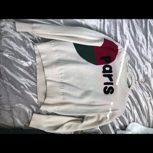 Cute cozy Paris sweater